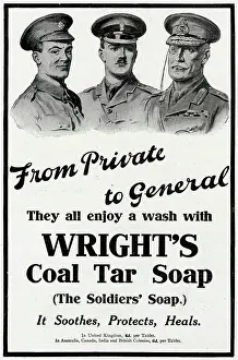 Wrights: Advert for Wright's coal soap 1916