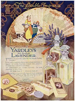 Yardley: Advert for Yardley Lavender 1927