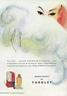 Provocative: Advert for Yardley perfume 1948