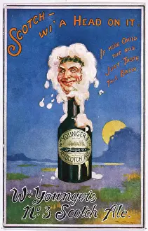 Frothing: Advertisement for Youngers Ale
