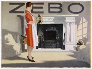 Mantlepiece: ADVERT FOR ZEBO 1929