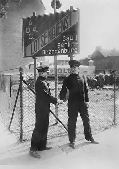 Assist: ADAC car guide service in Berlin, 1928