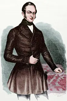 Adalbert: Adalbert von Ladenberg (1798-1855). Prussian political. Engr