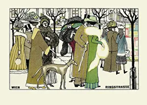 Adalberta: Adalberta Kiessewetter. Vienna. Ringstrasse