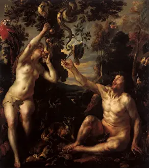 Jordaens: Adam and Eve