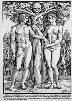 Beham: Adam - Eve - Biblical - Creation