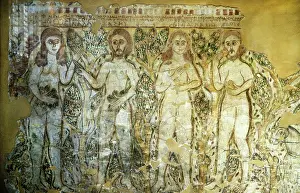 Christendom: Adam and Eve, fresco