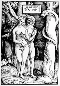 Grien: Adam and Eve and the Serpent