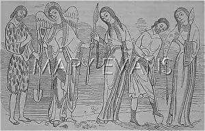 Distaff: ADAM AND EVE WORKING
