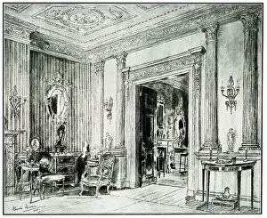 Pilasters: Adam Interior, 13 Devonshire Place, London