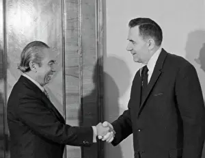 Negotiations: Adam Malik visits Soviet Union