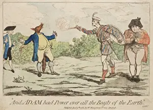Duelling: And Adam had power over all the beasts of the earth, 1780