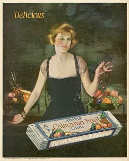 Flavor: ADAMS CHEWING GUM ADVERT