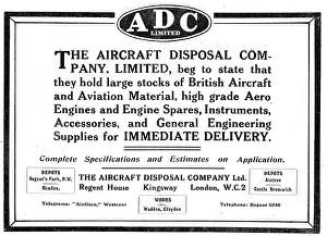 Airdisco: ADC Aircraft - Airdisco - British