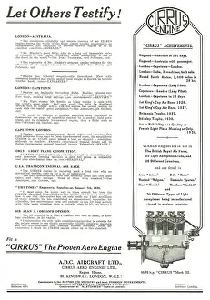 Testimonials: ADC Aircraft - Airdisco - Cirrus Aero Engine Testimonials