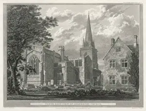 Cotswolds: ADDERBURY CHURCH 1824