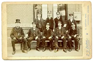 Addiscombe: Addiscombe Railway Station staff
