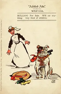 Addled Ads - Bulldog eats child