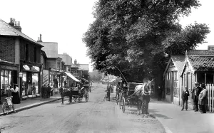 Addlestone: Addlestone, Station Road 1904