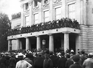 Inaugurated: Address of the inaugurated Reich President Ebert, 1919