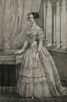 Archduchess: Adelaide of Austria (1822-1855). Queen consort