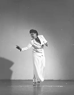 Entertainers: Adelaide Hall in rehearsal