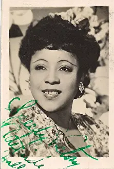 Adelaide Hall signed photo