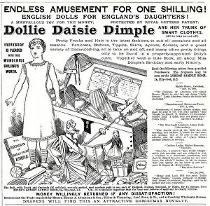Dollies: Adert for Dollie Daisie Dimple 1886
