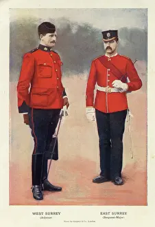 Terry Parker: Adjutant, Sergeant Major, West Surrey, East Surrey