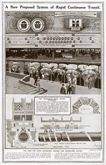 Adkins: Adkins-Lewis Continuous Underground Railway System 1911