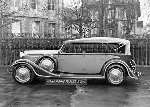 Hessen: Adler Standard 8, 1934