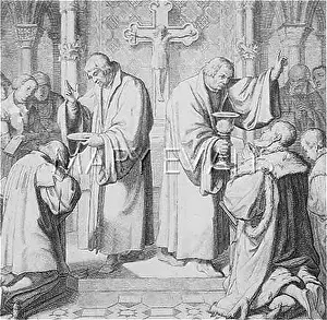 Melancthon: ADMINISTERING SACRAMENT