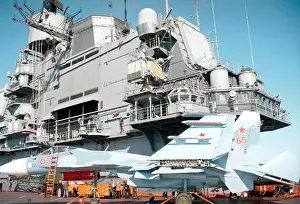 Sukhoi: Admiral Kuznetsov aircraft carrier