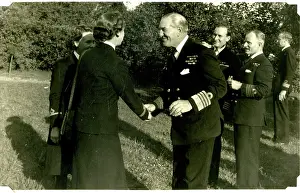 Admiral Sir Harold Burrough, Minden, Germany, WW2