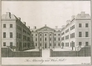 Ripley: The Admiralty, Whitehall 1750s