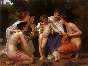 Admiring: Admiration, by Bouguereau