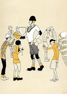 Adulation: ADMIRERS OF SPORTSMAN