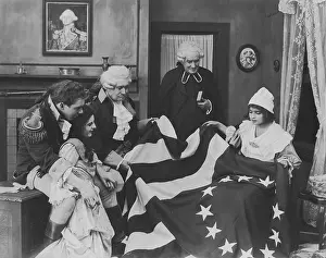 Powdered: Admiring the Betsy Ross flag