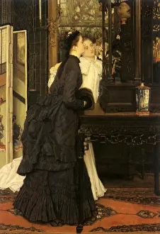 Bustle: Admiring Japanese Art, by Tissot
