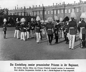 Eldest: Admission to the regiment, 1911
