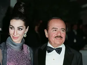 Adnan: Adnan Khashoggi & Wife