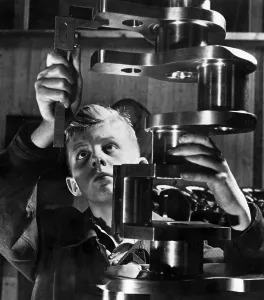 Adolescents: Adolescent in the Junkers plant, 1941