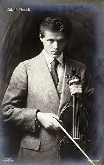 Mar18: Adolf Busch - German violinist
