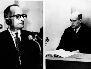 Landau: Adolf Eichmann and Moishe Landau, trial in Jerusalem