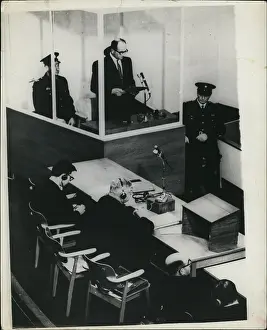 Eichmann: Adolf Eichmann reading prepared statement, Jerusalem