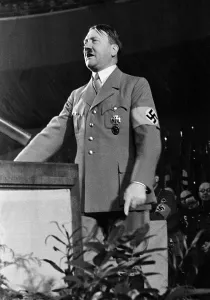 Gesticulating: Adolf Hitler, 1936