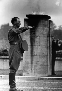 Salutes: Adolf Hitler, 1938