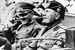 Facist: Adolf Hitler 1938 - State visit in Italy