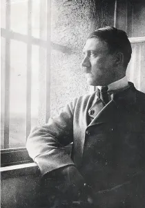 35th: Adolf Hitler on his 35th birthday at the window of