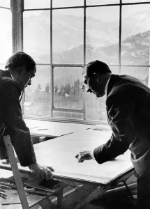Speer: Adolf Hitler with Albert Speer, 1939